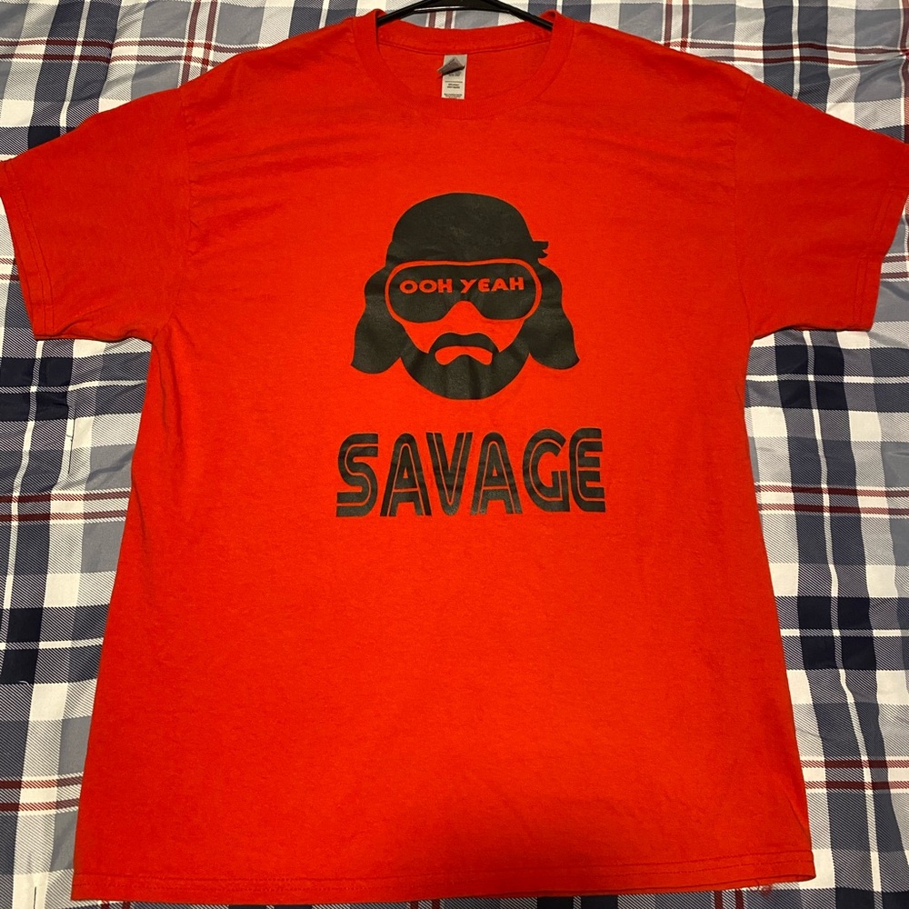 Savage Red Graphic T-Shirt